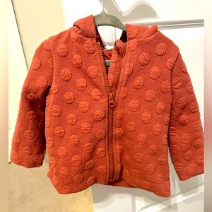 Kids Sweater Coat w/Hood size 18-24 months